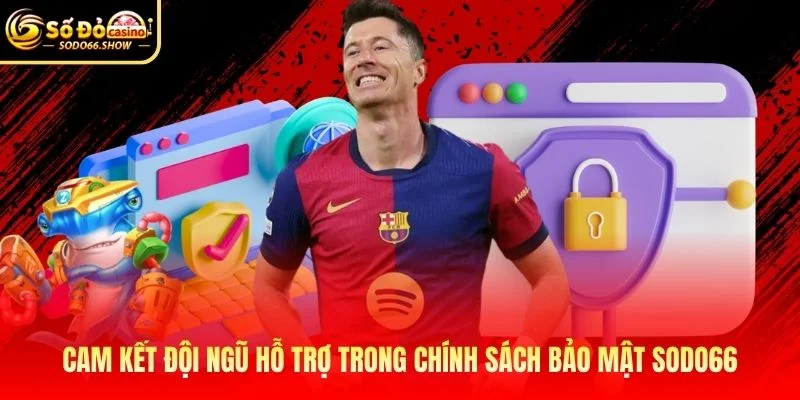 Cam kết đội ngũ hỗ trợ trong chính sách bảo mật SODO66