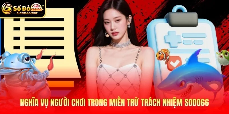 Nghĩa vụ người chơi trong miễn trừ trách nhiệm SODO66
